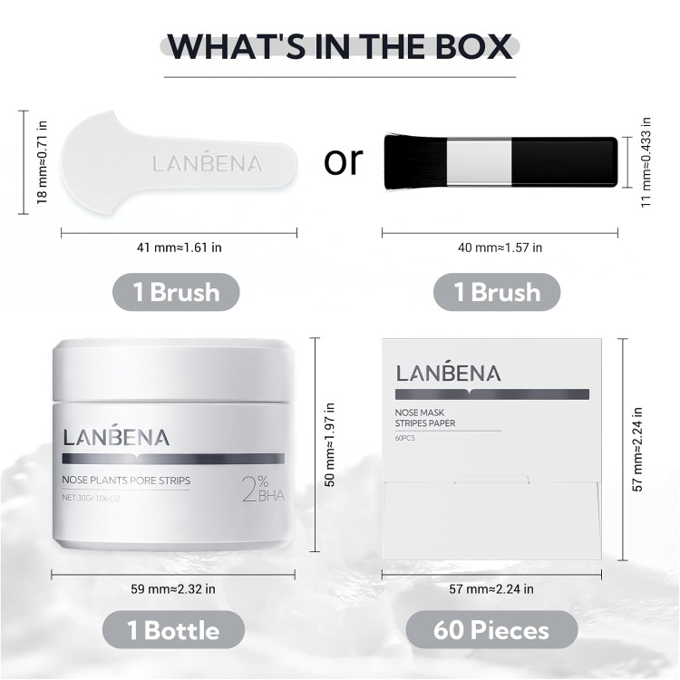 چسب بینی لانبنا ٪۲ BHA (طرح جدید)