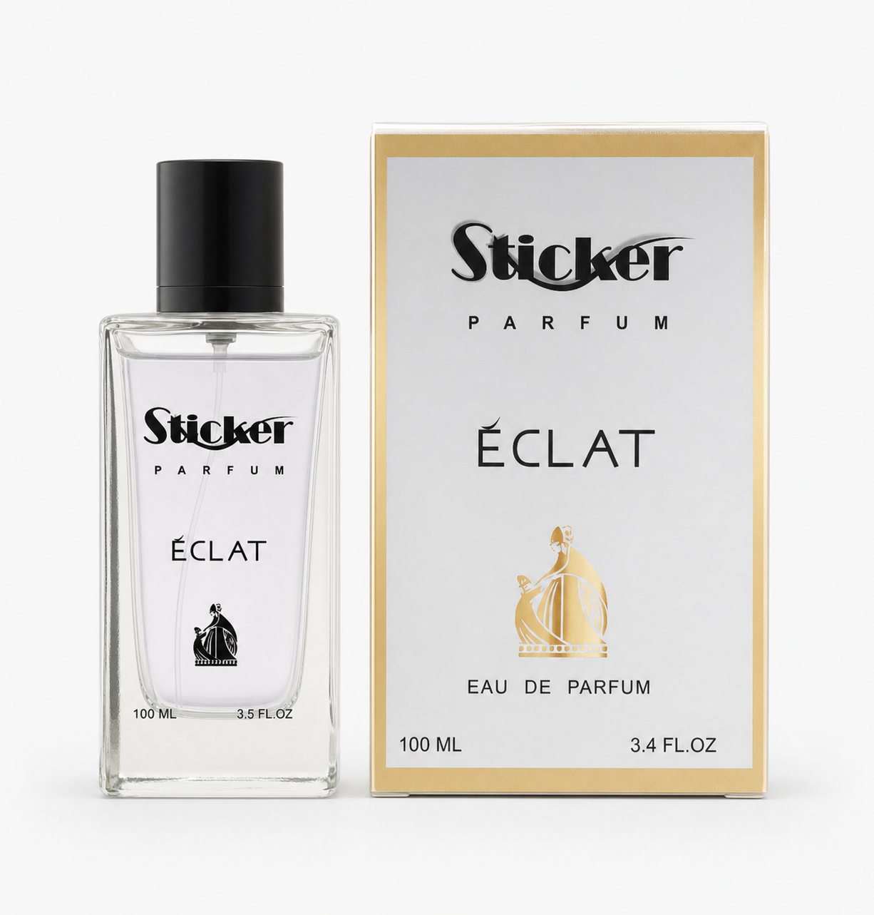 ادکلن زنانه استیکر رایحه اکلت Eclat حجم ۱۰۰ میل
