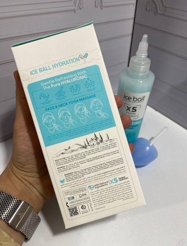 ژل یخی آبرسان آیس بال Hyaluronic حجم ۲۱۲ میل