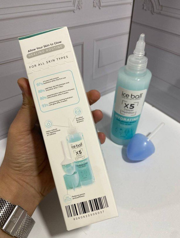 ژل یخی آبرسان آیس بال Hyaluronic حجم ۲۱۲ میل